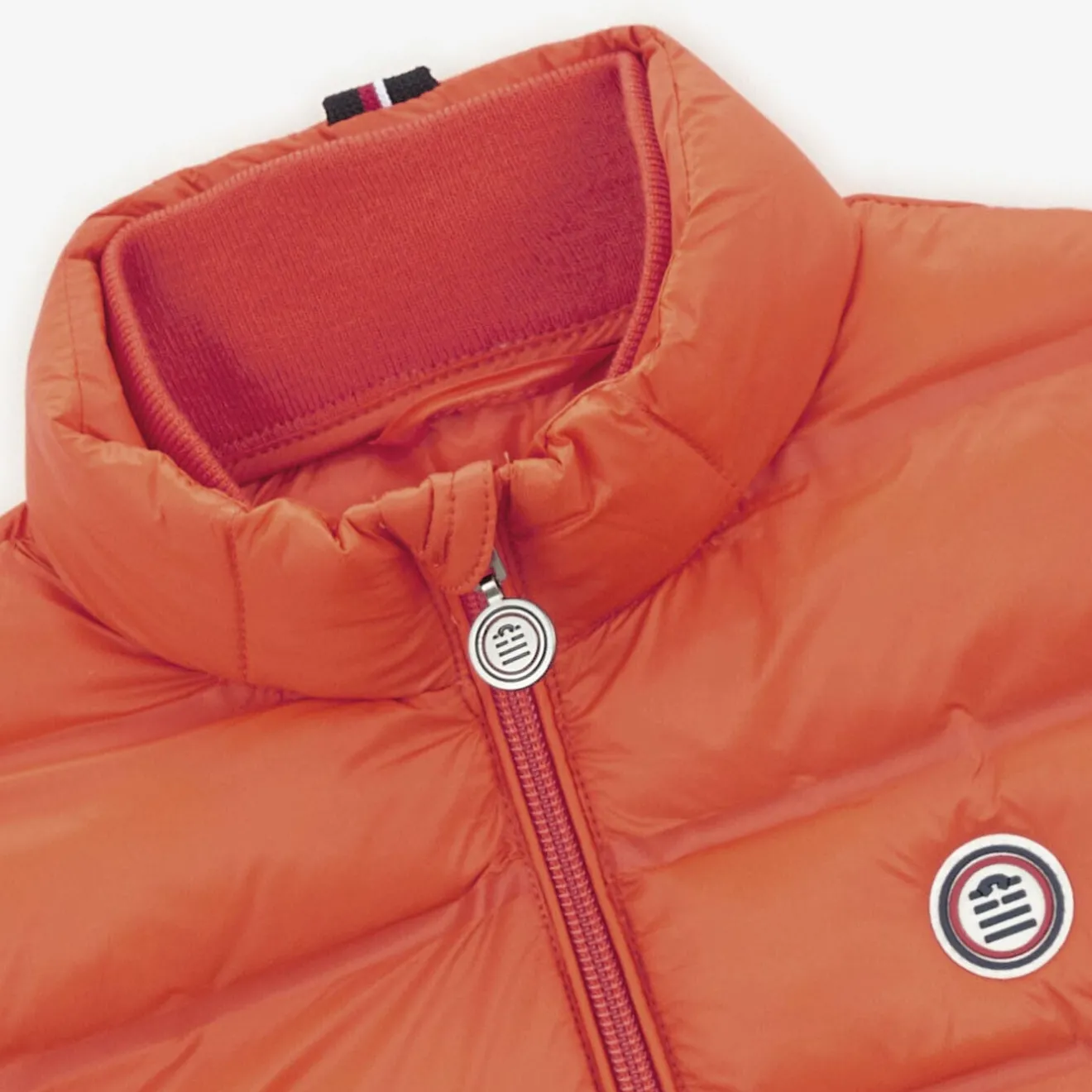 Vêtements>SERGE BLANCO Piumino Junior sleeveless down jacket in copper orange ORANGE CUIVRE