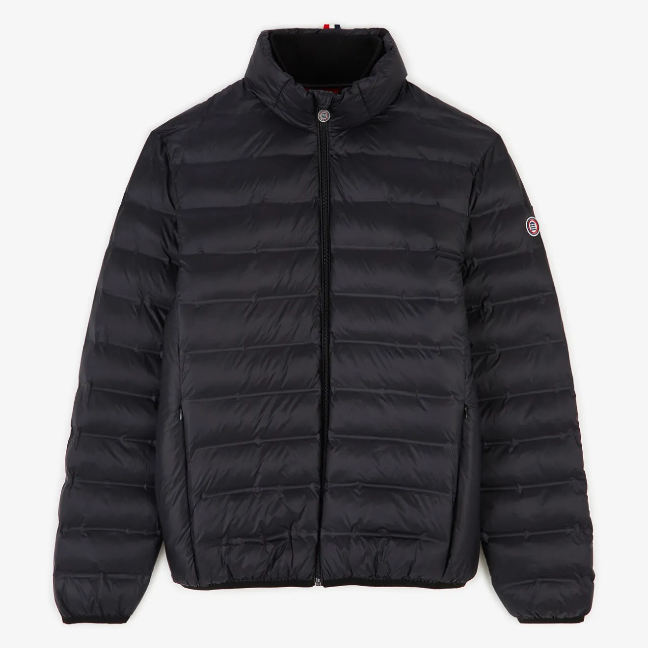 Doudounes>SERGE BLANCO Piumino men's down jacket with long sleeves in black | CIEL