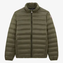 Doudounes>SERGE BLANCO Piumino men's quilted down jacket with long sleeves in military green MILITAIRE