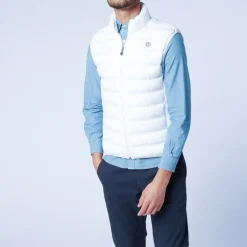 Doudounes>SERGE BLANCO Piumino ultralight sleeveless white down jacket ORANGE
