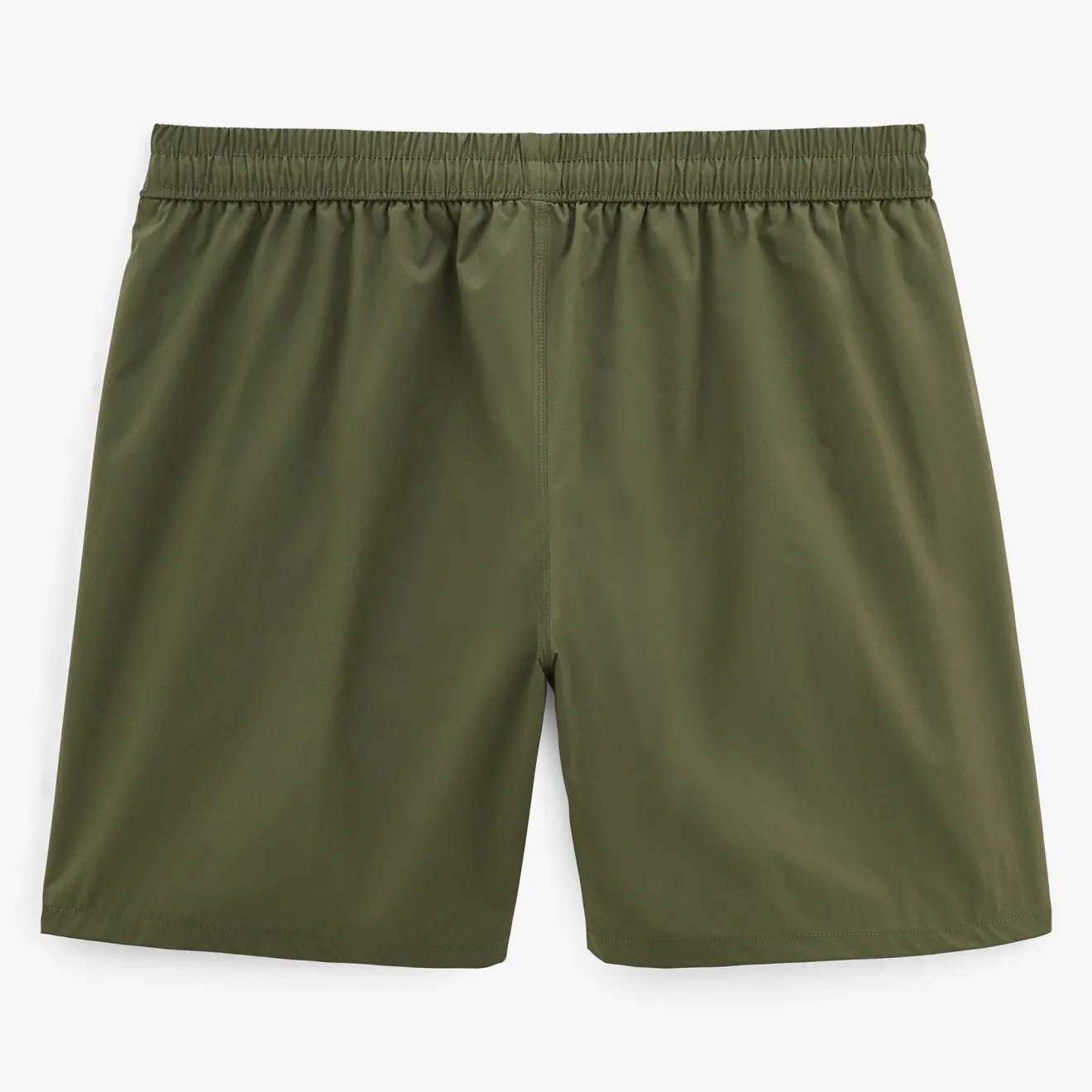 Maillots De Bain>SERGE BLANCO Plain teak green Nestor swim shorts CIEL