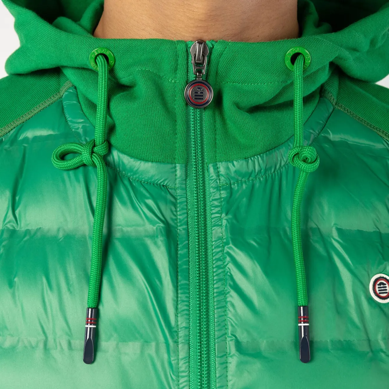 Manteaux Et Vestes>SERGE BLANCO PLAY grass green sleeveless down jacket CAMOUFLAGE