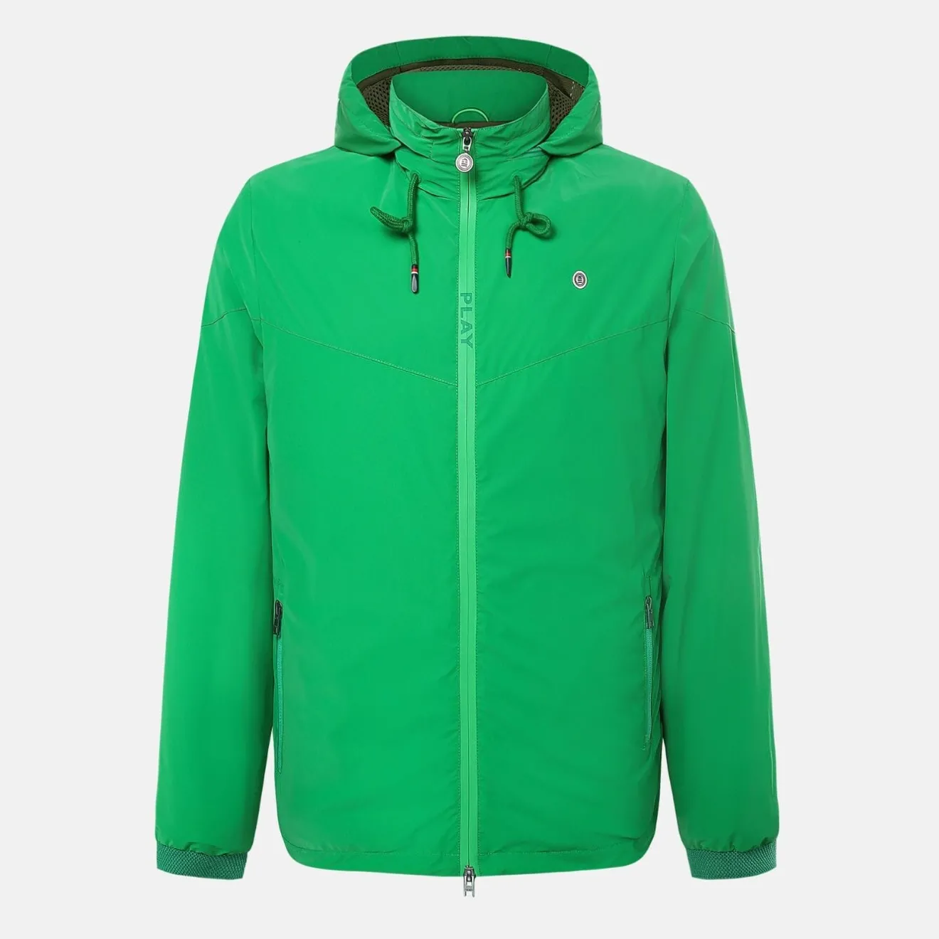 Manteaux Et Vestes>SERGE BLANCO PLAY Green Lawn Windbreaker Jacket AVOCAT