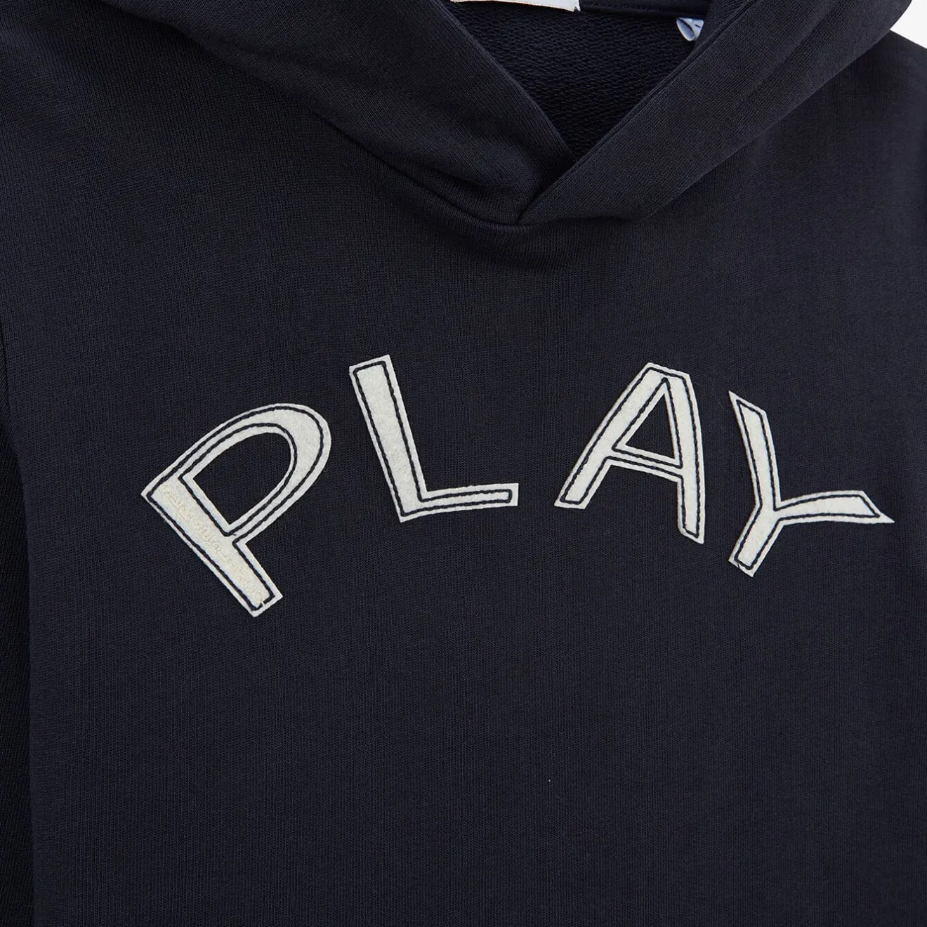 Vêtements>SERGE BLANCO PLAY Junior Dark Blue Fleece Hoodie dark navy