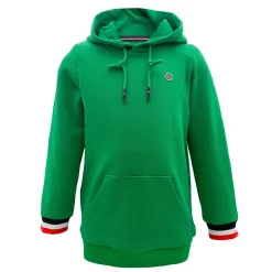 Vêtements>SERGE BLANCO PLAY Junior Grass Green Hooded Fleece Sweatshirt MARINE