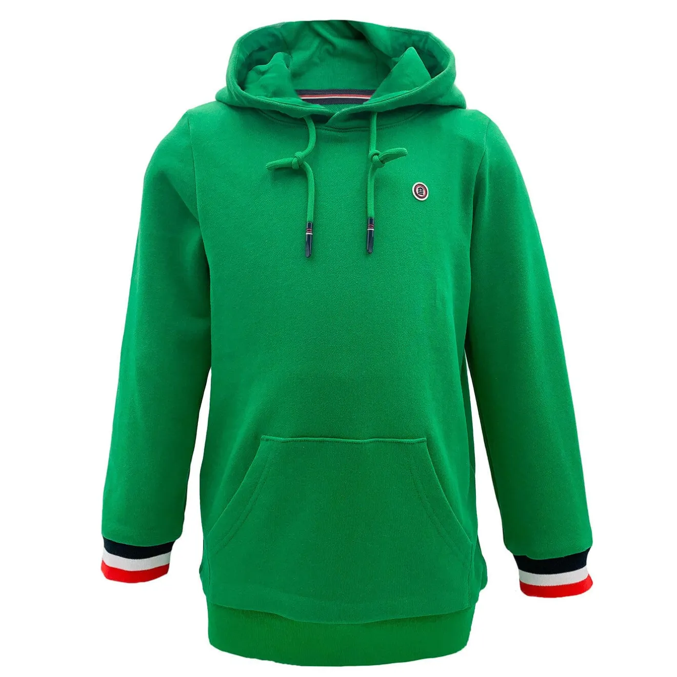 Vêtements>SERGE BLANCO PLAY Junior Grass Green Hooded Fleece Sweatshirt MARINE