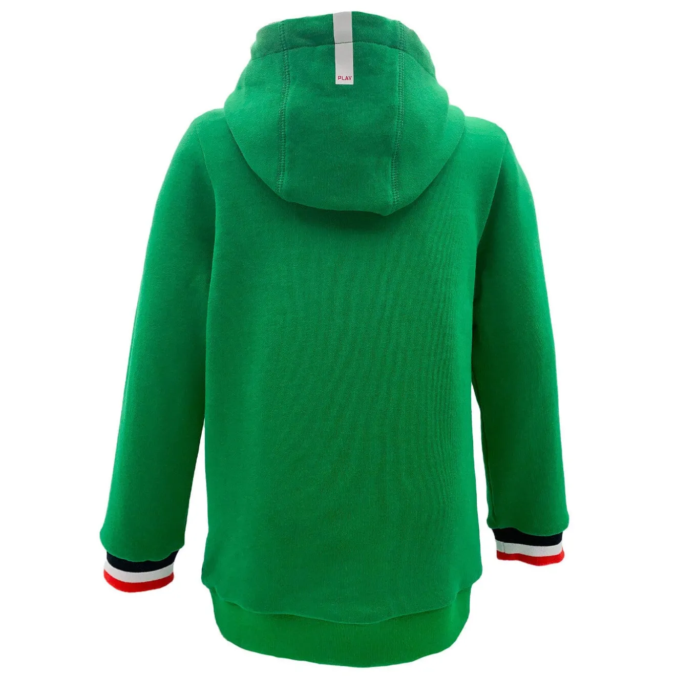 Vêtements>SERGE BLANCO PLAY Junior Grass Green Hooded Fleece Sweatshirt MARINE