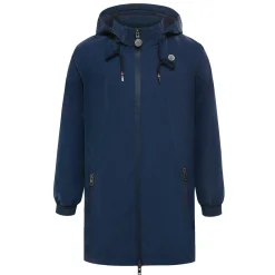 Vêtements>SERGE BLANCO PLAY Junior Navy Blue Long Windbreaker Jacket BOUTEILLE