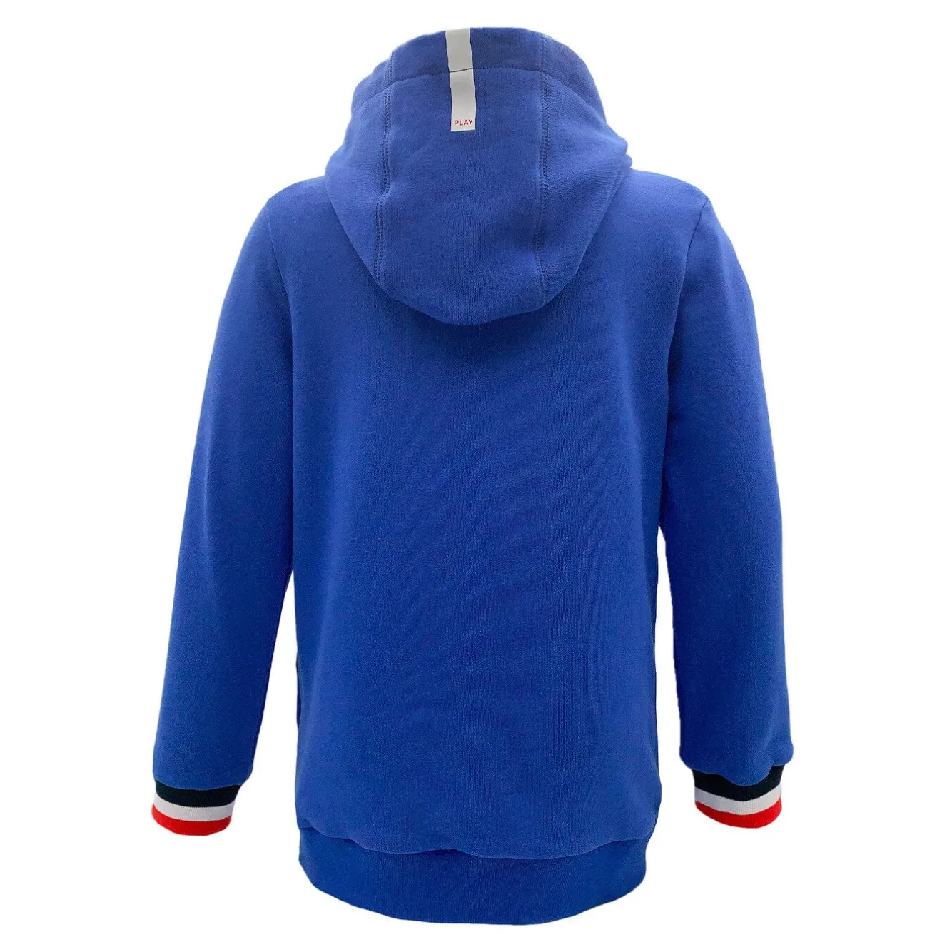 Vêtements>SERGE BLANCO PLAY Junior Royal Blue Hooded Fleece Sweatshirt dark navy
