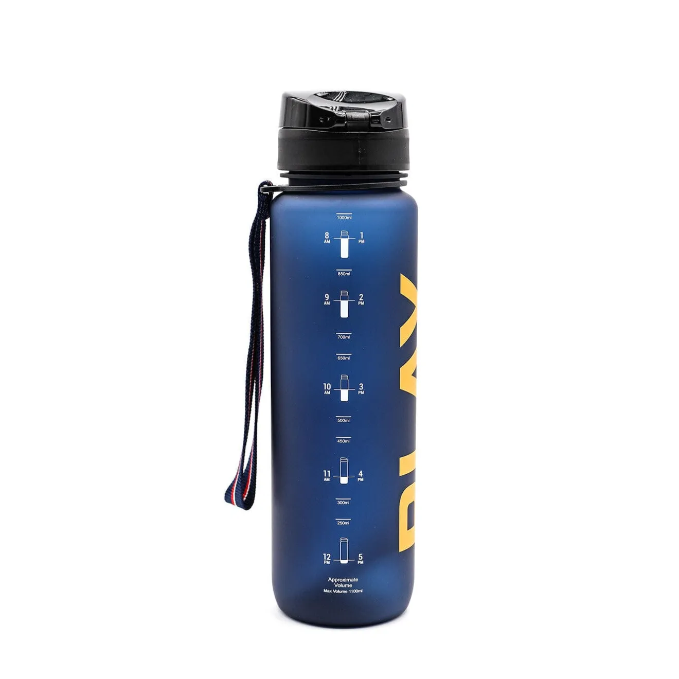Ligne Play>SERGE BLANCO PLAY 1L navy blue water bottle BEIGE