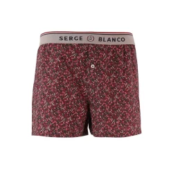 Sous-vêtements>SERGE BLANCO Printed cotton boxer shorts MINT