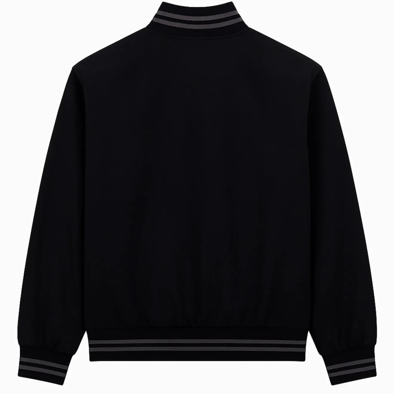Rugby Club Toulonnais>SERGE BLANCO RCT Triple European Cup Teddy Jacket in Black NOIR