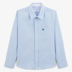 Chemises>SERGE BLANCO Regular oxford junior sky shirt ANTHRACITE