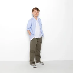 Chemises>SERGE BLANCO Regular oxford junior sky shirt ANTHRACITE
