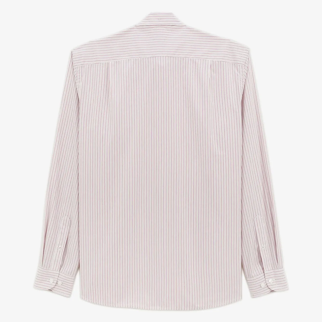Chemises>SERGE BLANCO Regular pink shirt with fancy print BEIGE CHINÉ