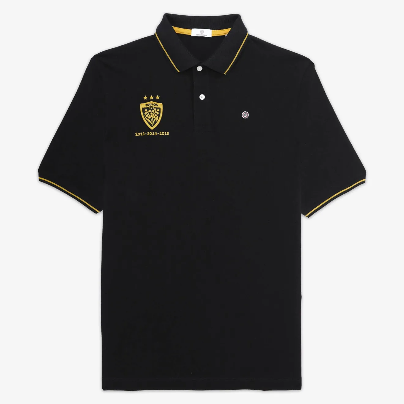 Rugby Club Toulonnais|Le Sportif>SERGE BLANCO Rugby Club Toulonnais Black Short Sleeve Jersey | NOIR