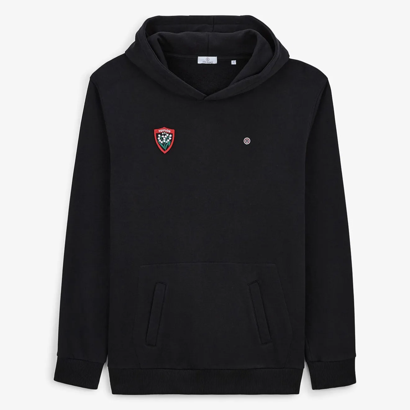 Rugby Club Toulonnais|Sweats>SERGE BLANCO Rugby Club Toulonnais black hoodie NOIR