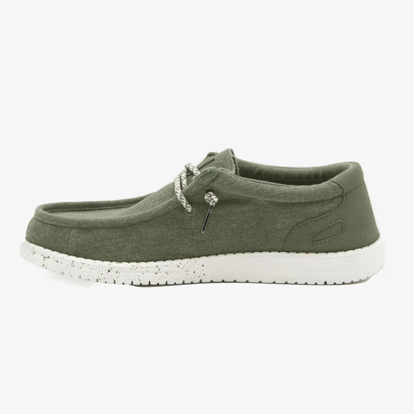 Chaussures Bateau|Daddy Cool>SERGE BLANCO Saint-Jean khaki green boat shoe DARK NAVY