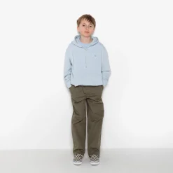Sweats|Tel Père, Tel Fils>SERGE BLANCO Silas junior sky blue hoodie NOIR