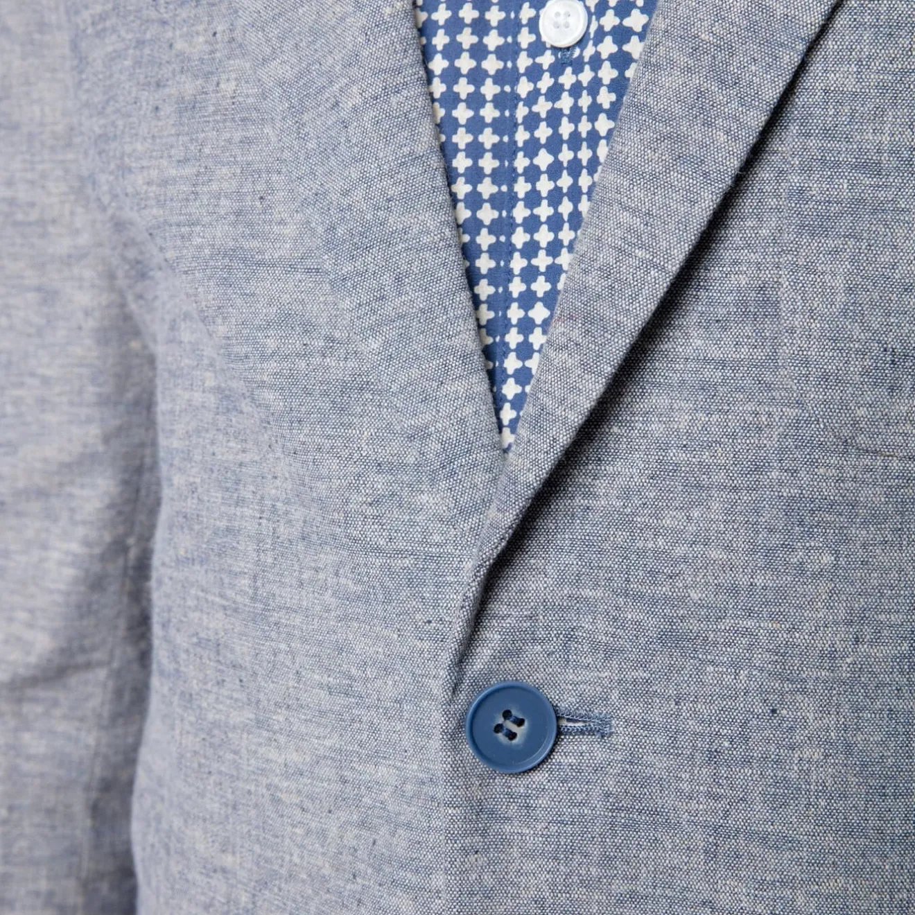 Blazers>SERGE BLANCO Simon Blazer Jacket PACIFIC