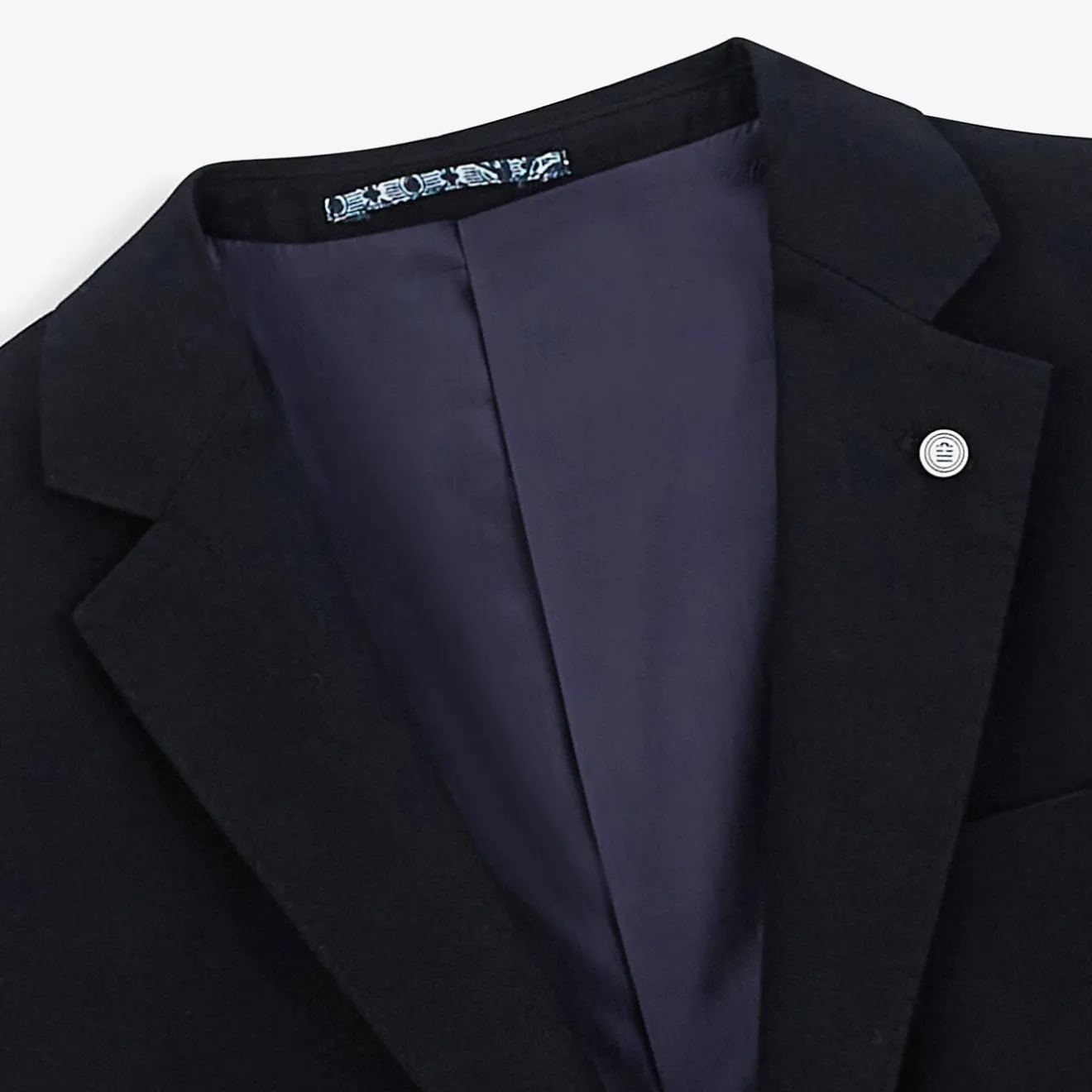 Blazers>SERGE BLANCO Simon Navy Blue Blazer Jacket ARDOISE