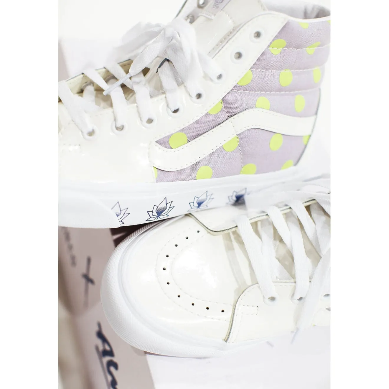 Sneakers>SERGE BLANCO Sk8-Hi Dots VANS x ANTHRACITE