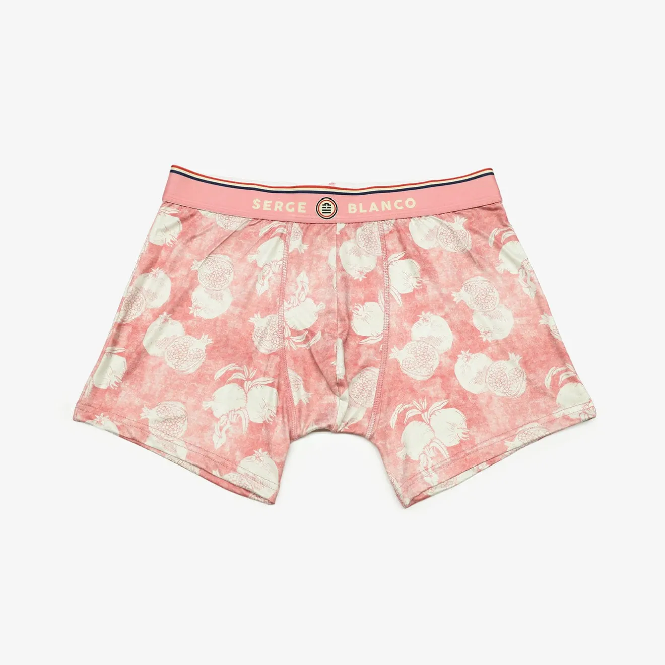 Sous-vêtements|Le Sportif>SERGE BLANCO Skin pink grenade sublimation boxer shorts CIEL