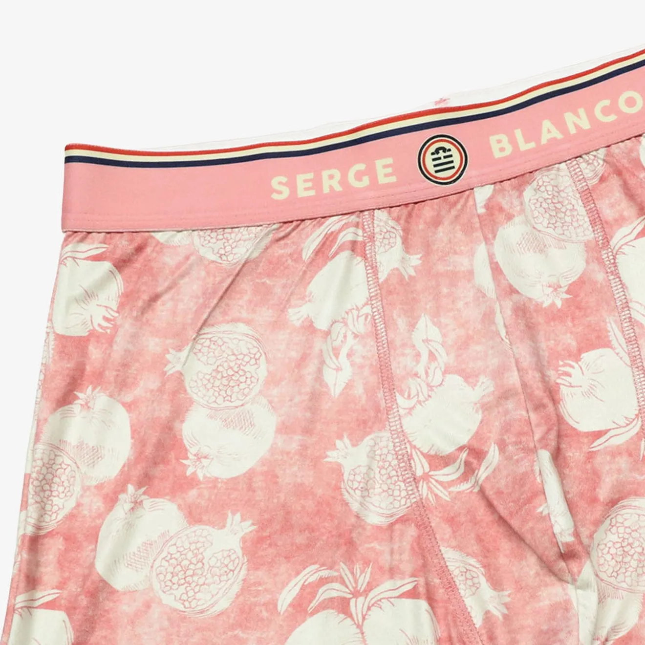 Sous-vêtements|Le Sportif>SERGE BLANCO Skin pink grenade sublimation boxer shorts CIEL