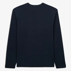 T-shirts>SERGE BLANCO Slub long sleeve t-shirt YUZU