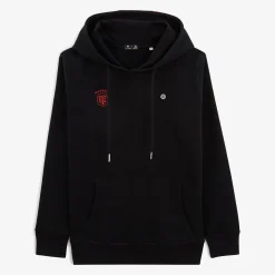 Stade Toulousain>SERGE BLANCO Stade Toulousain black hoodie NOIR