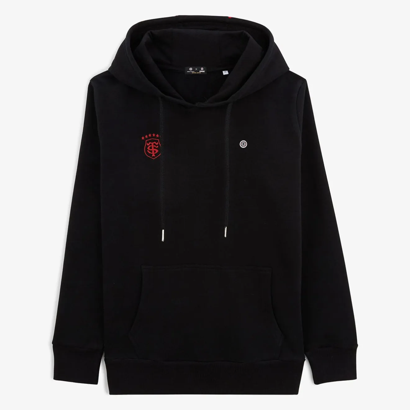 Stade Toulousain>SERGE BLANCO Stade Toulousain black hoodie NOIR