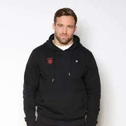 Stade Toulousain>SERGE BLANCO Stade Toulousain black hoodie NOIR
