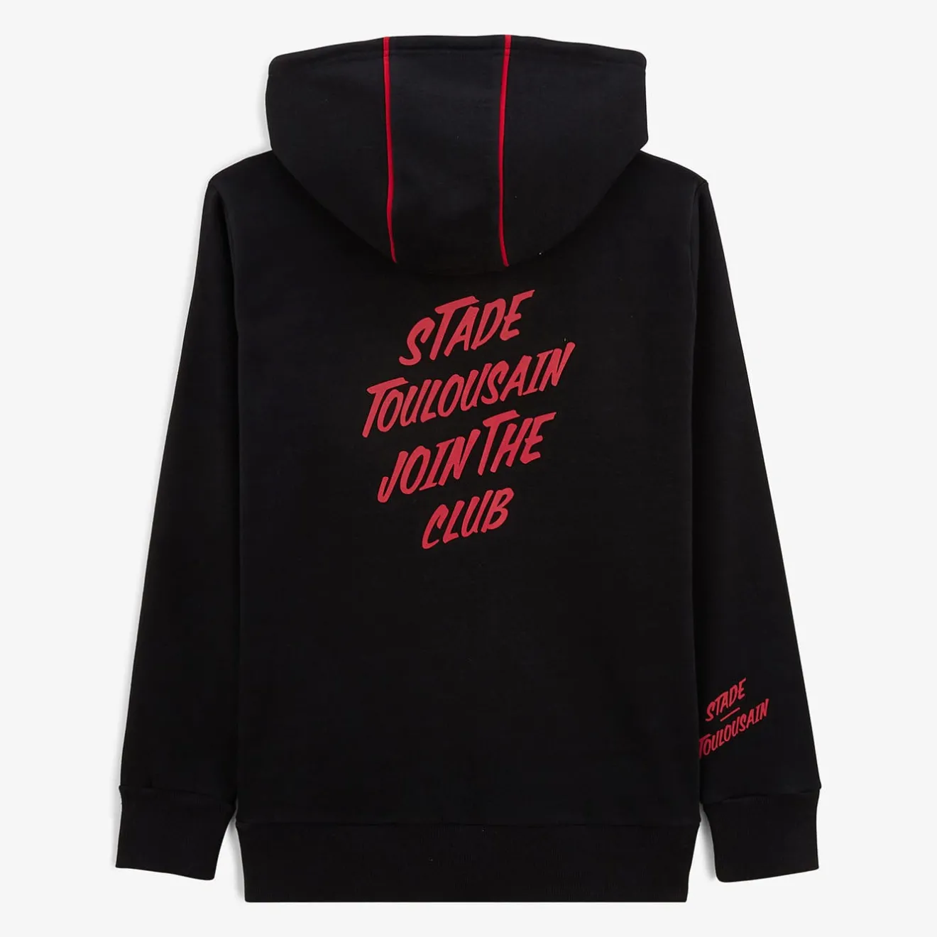 Stade Toulousain>SERGE BLANCO Stade Toulousain black hoodie NOIR