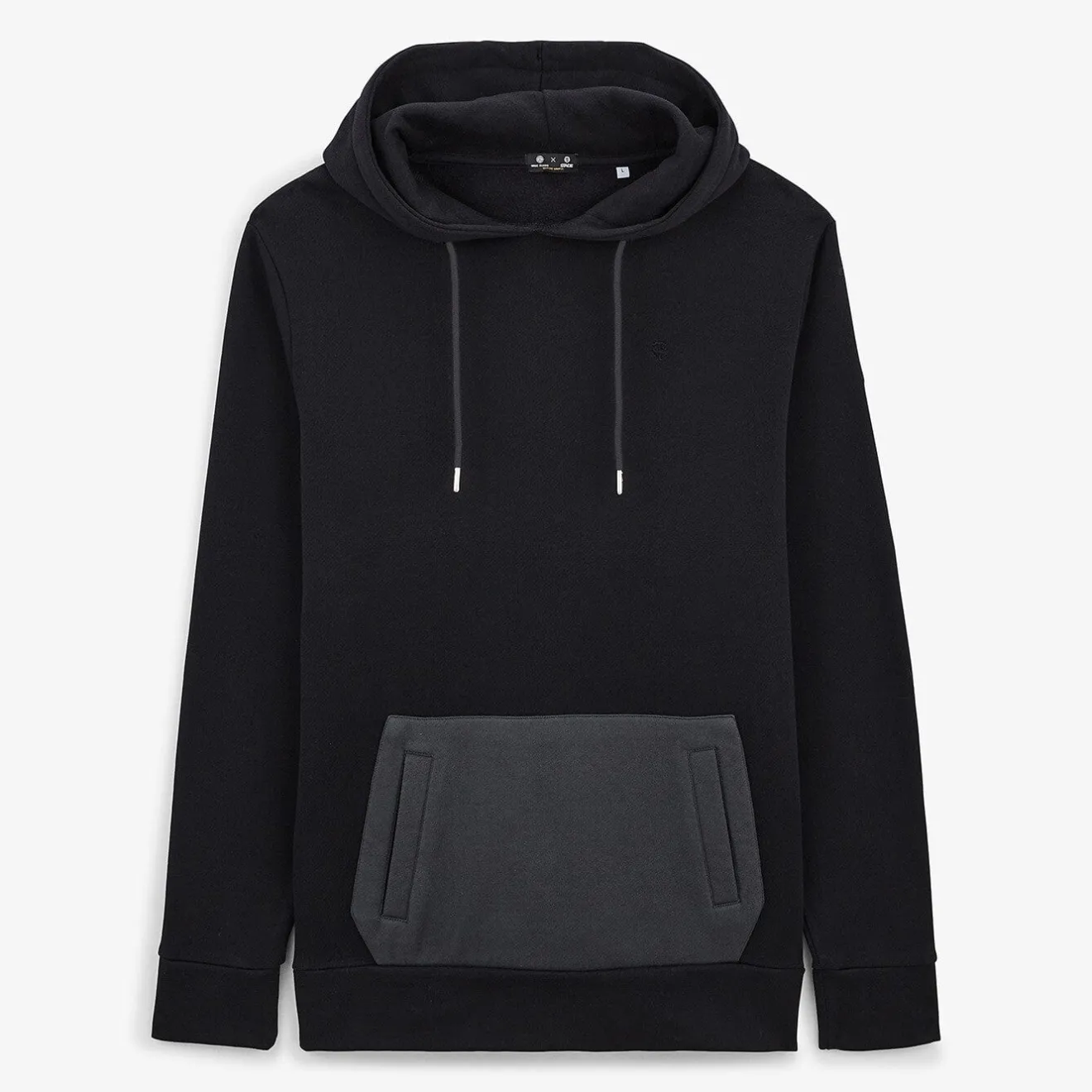 Stade Toulousain|Sweats>SERGE BLANCO STADE TOULOUSAIN sweatshirt in black fleece NOIR