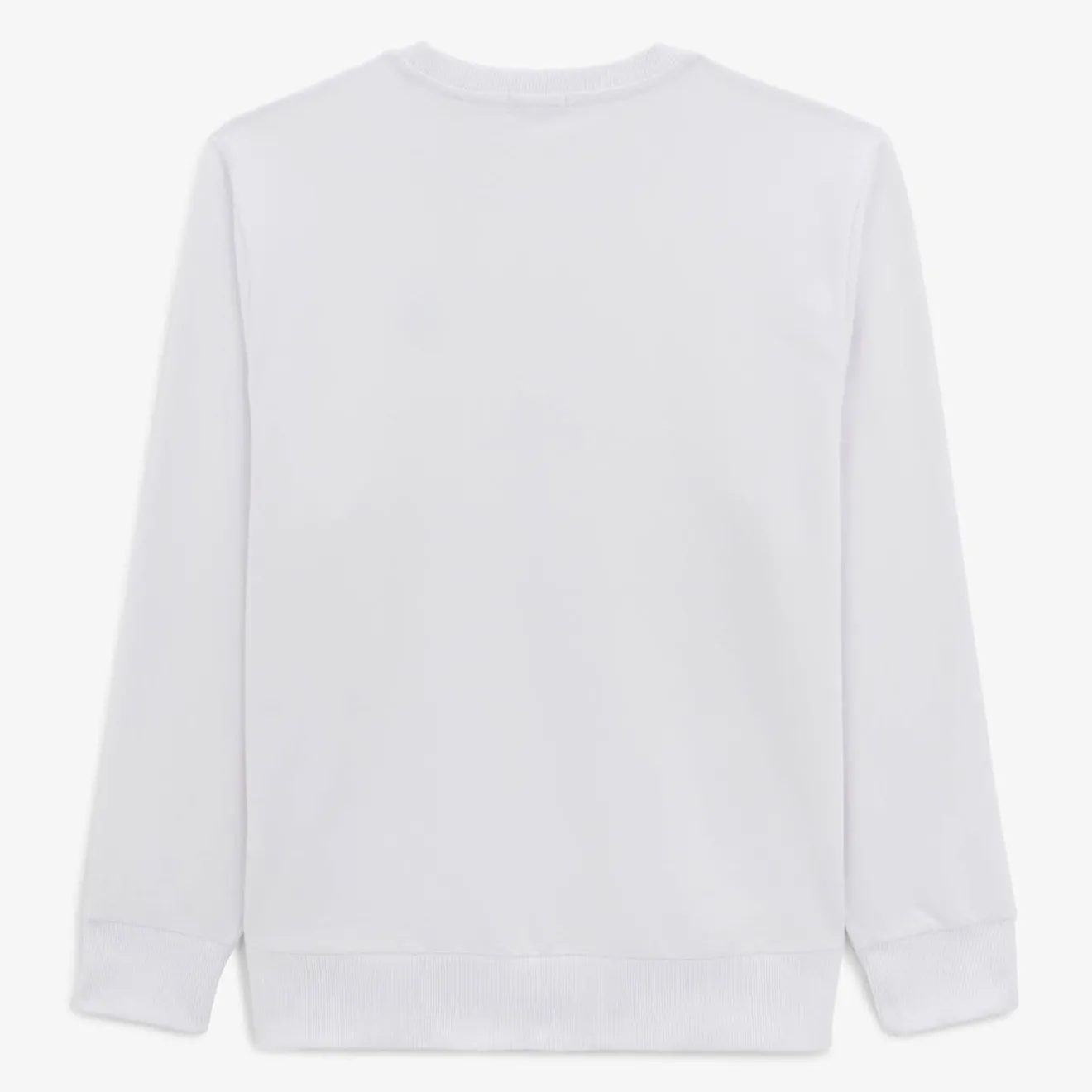 Crazy Logo|Sweats>SERGE BLANCO Stan white cherry embroidery sweatshirt ARDOISE