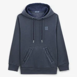 Vêtements>SERGE BLANCO Steeve junior dark blue hoodie ORANGE