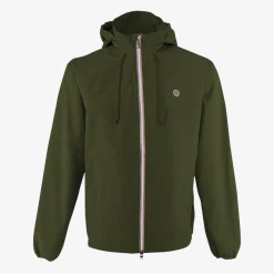 Doudounes Et Vestes|Tel Père, Tel Fils>SERGE BLANCO Storm junior waterproof jacket in teak green NOIR