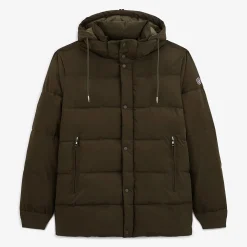 Doudounes>SERGE BLANCO Tignes military down jacket ECRU RAYE