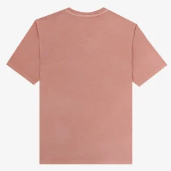 Ligne Play|T-shirts>SERGE BLANCO Tim Rose Skin T-shirt with Chest Pocket for Men | ANTHRACITE