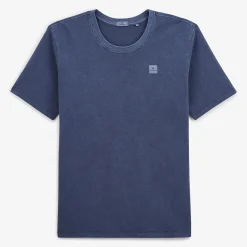T-shirts>SERGE BLANCO Tracy dark navy t-shirt MASTIC