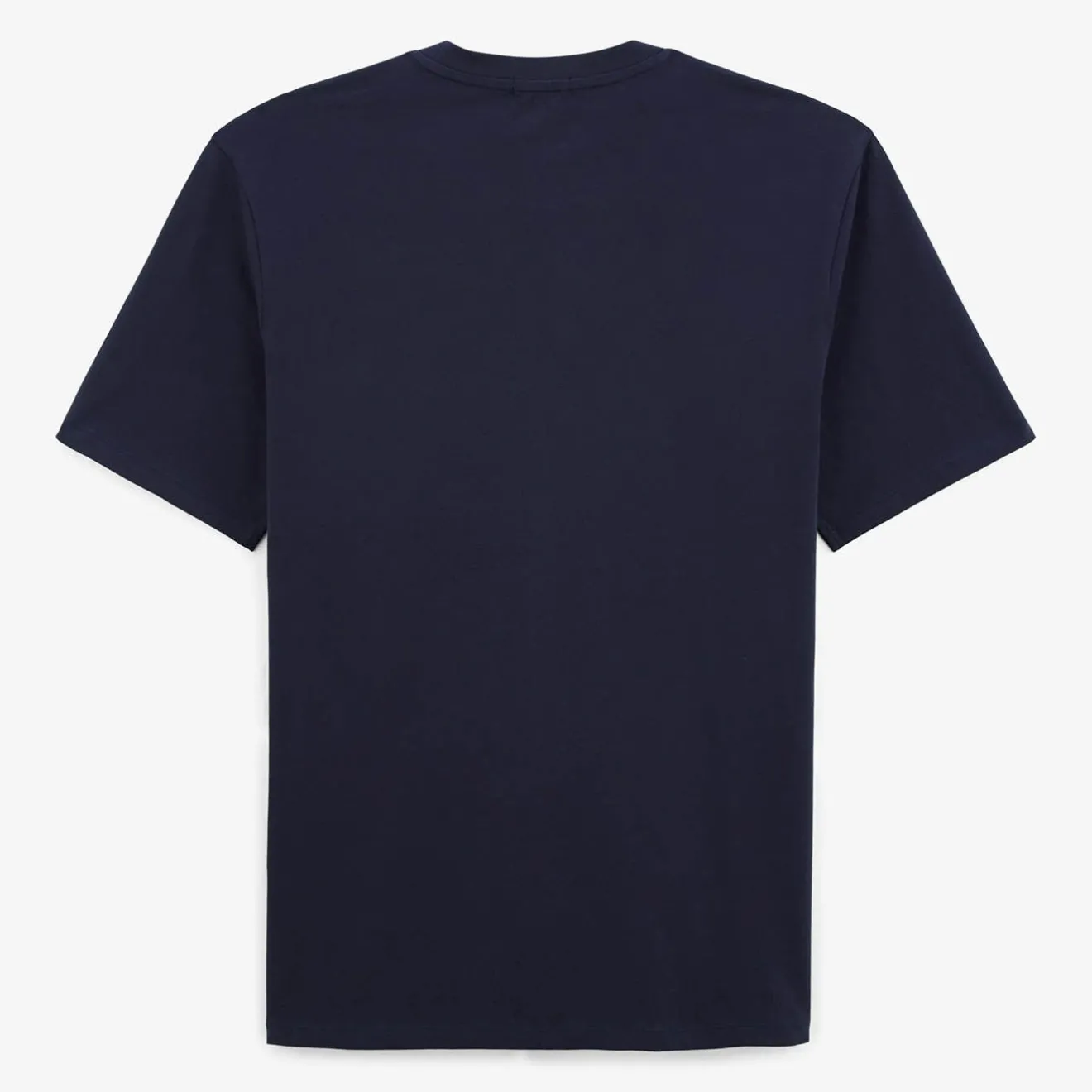 Crazy Logo|T-shirts>SERGE BLANCO Trent T-shirt Embroidery Glasses Navy Blue Men | SKIN