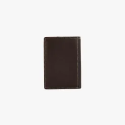 Vancouver|Portefeuilles & Porte-cartes>SERGE BLANCO VANCOUVER Chocolate Small Wallet MILITAIRE