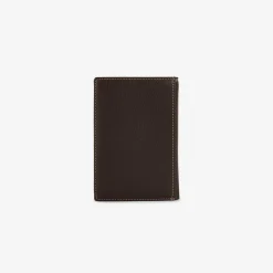 Vancouver|Portefeuilles & Porte-cartes>SERGE BLANCO VANCOUVER wallet 1 flap chocolate NOIR