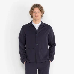 Vestes Worker|Manteaux & Vestes>SERGE BLANCO Waël dark blue jacket TECK