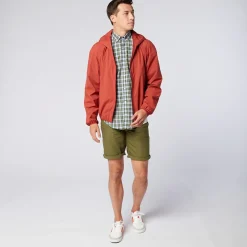 Manteaux Et Vestes>SERGE BLANCO Waterproof Windbreaker in Technical Fabric MASTIC