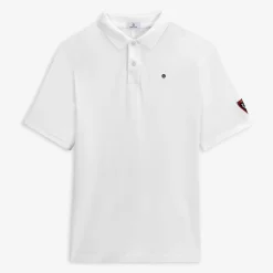 Rugby Club Toulonnais|Polos>SERGE BLANCO White Polo Rugby Club Toulonnais BLANC