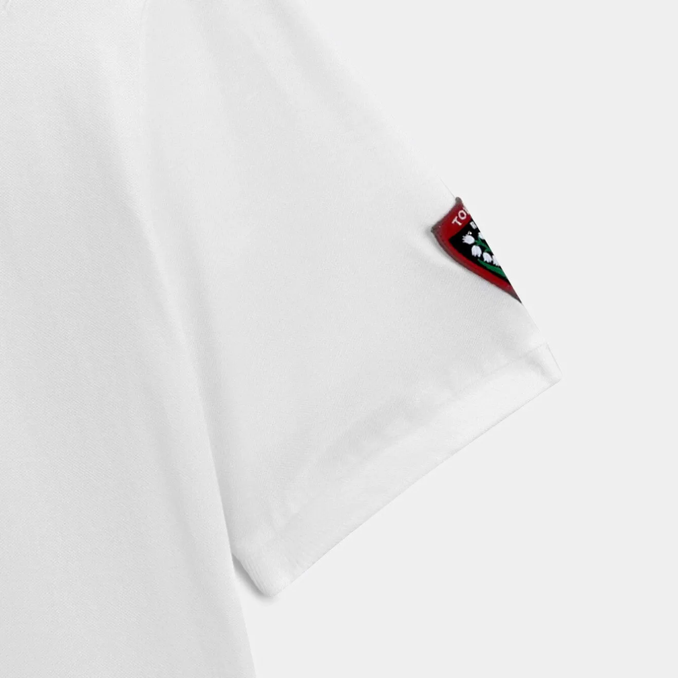 Rugby Club Toulonnais|Polos>SERGE BLANCO White Polo Rugby Club Toulonnais BLANC