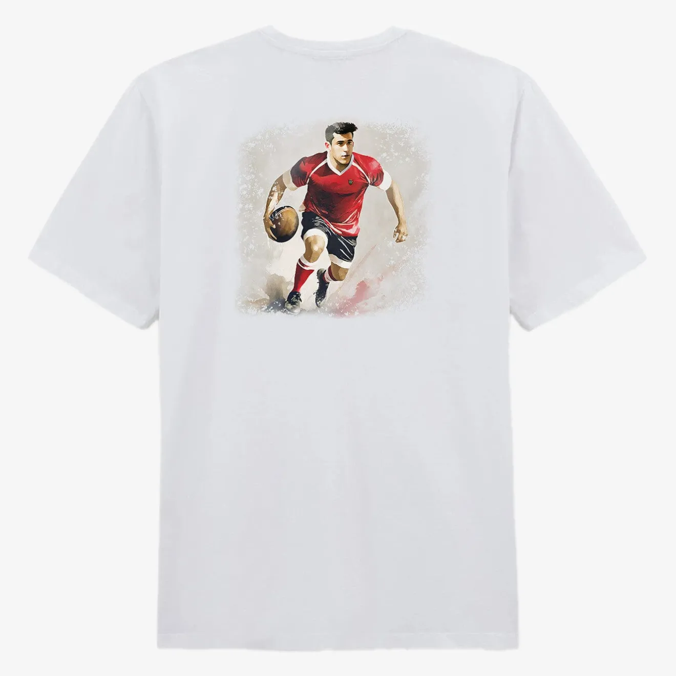 Rugby Club Toulonnais|T-shirts>SERGE BLANCO White Rugby Club Toulonnais T-shirt ARMY