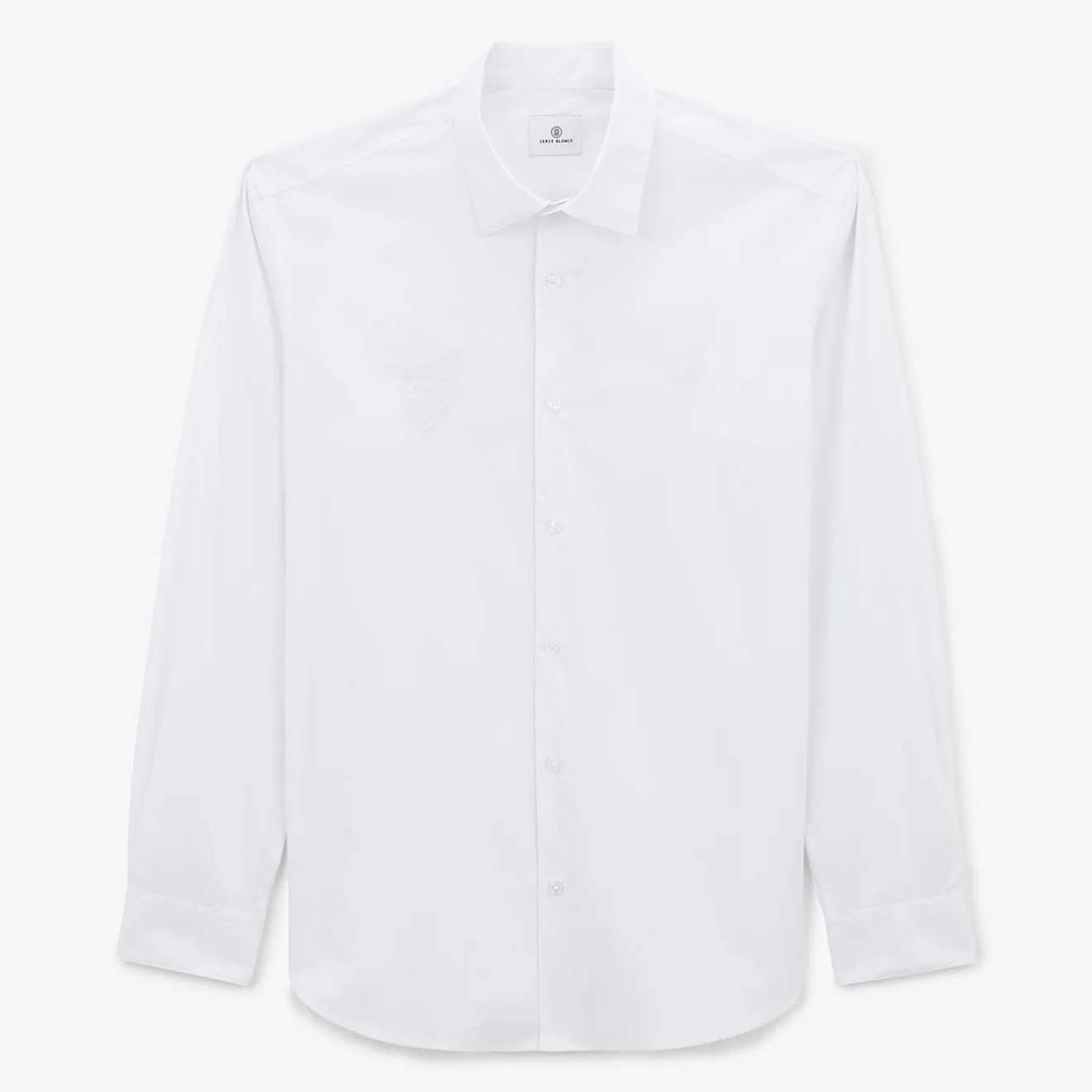 Rugby Club Toulonnais|Chemises>SERGE BLANCO White Rugby Club Toulonnais shirt NOIR