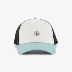 Casquettes Et Bobs|Daddy Cool>SERGE BLANCO White tricolor trucker cap DENIM